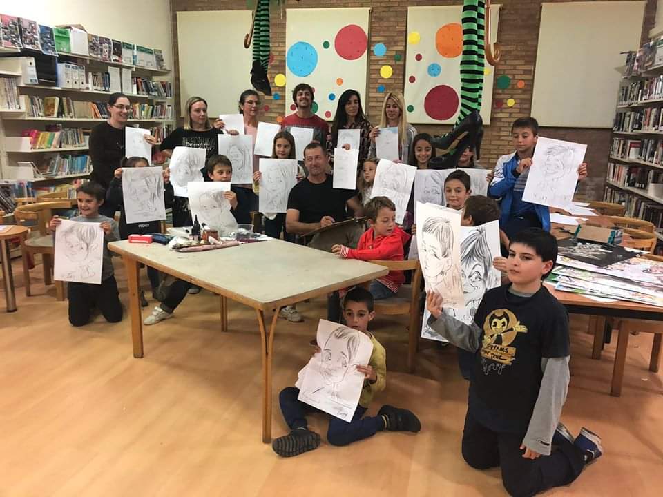 taller de caricaturas rápidas